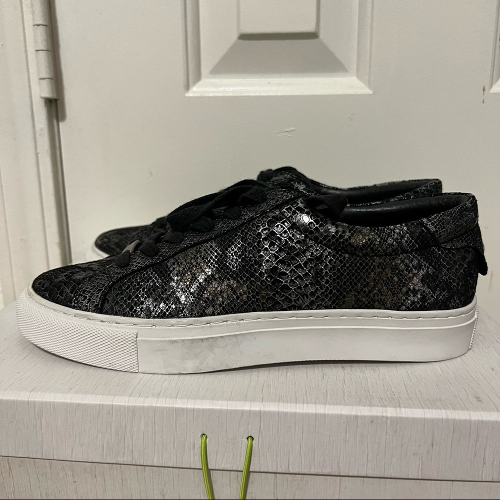 LAST CHANCE ⚫️ NWOT J/SLIDES 6.5 Metallic Sneakers ⚫️ - Picture 3 of 6